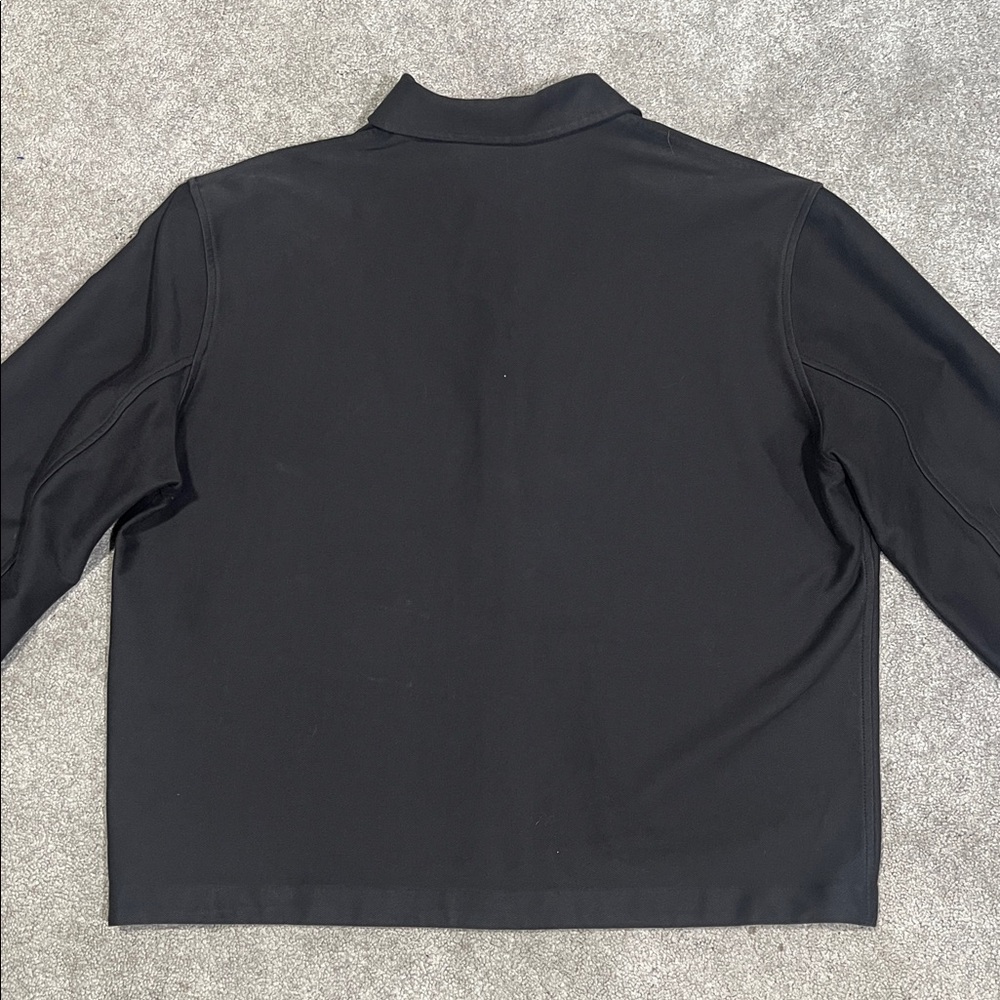 Uniqlo Jersey Relaxed Jacket Oversized Black Size Medium - Picture 4 of 6